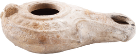 ROMAN OIL LAMP TIME OF CHRIST, 37BC-50AD