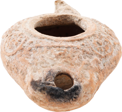 ROMAN/BYZANTINE OIL LAMP C.400-600 AD - Fagan Arms