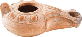 ROMAN OIL LAMP TIME OF CHRIST, 37BC-50AD