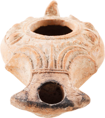 ROMAN OIL LAMP TIME OF CHRIST, 37BC-50AD