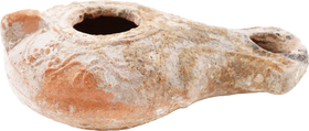 ROMAN OIL LAMP TIME OF CHRIST, 37BC-50AD
