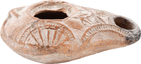 ROMAN OIL LAMP, TIME OF CHRIST, 37BC-50AD