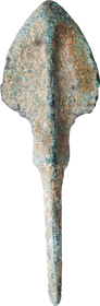 EUROPEAN BRONZE ARROWHEAD, LATE BRONZE AGE C.1200-800 BC