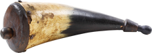 COLONIAL AMERICAN PRIMING HORN C.1750