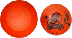 JAPANESE LACQUER BOWL AND COVER MEIJI PERIOD, 1867-1912 - Fagan Arms