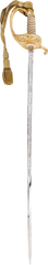 US 1852 PATTERN NAVAL OFFICER’S SWORD