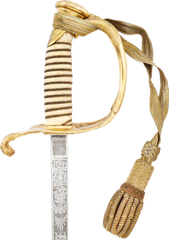 US 1852 PATTERN NAVAL OFFICER’S SWORD