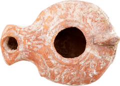 ROMAN OIL LAMP TIME OF CHRIST, 37BC-50AD - Fagan Arms