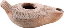 ROMAN TERRACOTTA OIL LAMP, C.100-350 AD