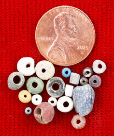 VIKING BEAD ASSORTMENT, 9TH-10TH CENTURY