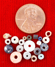 VIKING BEAD ASSORTMENT, 9TH-10TH CENTURY