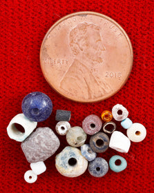 VIKING BEAD ASSORTMENT, 9TH-10TH CENTURY