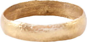 FINE VIKING WARRIOR’S WEDDING RING, LATE 9TH-EARLY 11TH CENTURY AD, SIZE 10 ½