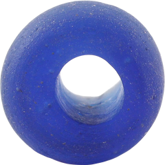 VIKING BLUE GLASS BEAD, 8TH-9TH CENTURY AD - Fagan Arms