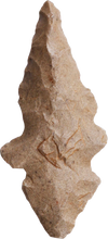 EGYPTIAN VOTIVE ARROWHEAD, PREDYNASTIC BEFORE 3200 BC