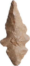 EGYPTIAN VOTIVE ARROWHEAD, PREDYNASTIC BEFORE 3200 BC