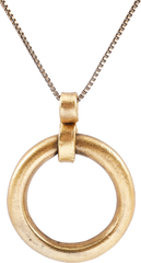 CELTIC PROSPERITY RING NECKLACE, C.400-100 BC