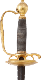 EUROPEAN TRANSITIONAL RAPIER C.1680-1720