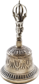 TIBETAN TEMPLE BELL, 19TH-20TH CENTURY