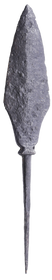 VIKING TANGED ARROWHEAD, 850-1000 AD