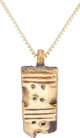 FINE VIKING WOMAN WARRIOR’S BRACELET PENDANT NECKLACE, 10TH-11TH CENTURY AD