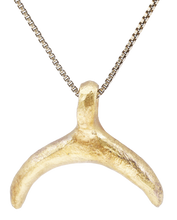 VIKING LUNAR PENDANT NECKLACE, C.900-1000 AD