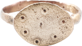 ANGLO SAXON RING, 6TH-8TH CENTURY AD, SIZE 9 3/4