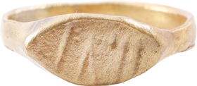 ROMAN SIGNET RING 1ST-3RD CENTURY AD, SIZE 9 ½