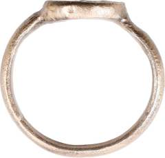 FINE ROMAN SIGNET RING, 100-400 AD, SIZE 9 1/2 - Fagan Arms