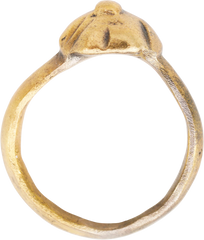 FINE ROMAN PROSTITUTE'S RING, C.100-300 AD, SIZE 4 - Fagan Arms
