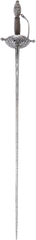 AN ENGLISH CUP-HILTED RAPIER C.1640-50 - Fagan Arms