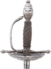 AN ENGLISH CUP-HILTED RAPIER C.1640-50