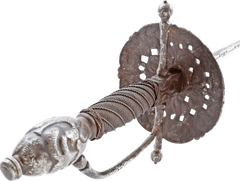 AN ENGLISH CUP-HILTED RAPIER C.1640-50 - Fagan Arms
