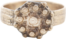 GREAT PLAGUE OF LONDON RING, 17TH CENTURY, SIZE 7