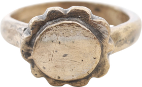 MEDIEVAL EUROPEAN LADY’S RING, 10TH-16TH CENTURY, SIZE 2 ¼