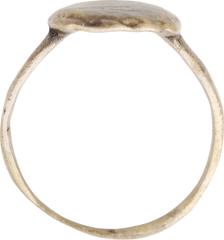 MEDIEVAL EUROPEAN LADY’S RING, 10TH-16TH CENTURY, SIZE 8 3/4 - Fagan Arms