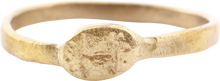 ROMAN CHRISTIAN’S RING 1ST-2ND CENTURY AD, SIZE 7 ¼