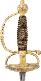 SPANISH TRANSITIONAL RAPIER C.1690-1720