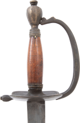 ENGLISH OFFICER'S SPADROON C.1775, REVOLUTIONARY WAR PERIOD - Fagan Arms