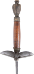 ENGLISH OFFICER'S SPADROON C.1775, REVOLUTIONARY WAR PERIOD - Fagan Arms