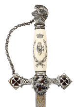 FINE KNIGHTS TEMPLAR SWORD, 1899-1933