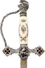 FINE KNIGHTS TEMPLAR SWORD, 1899-1933