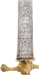 FINE POLISH HANGER C.1740-60 - Fagan Arms