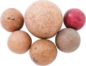 REVOLUTIONARY WAR CLAY MARBLES