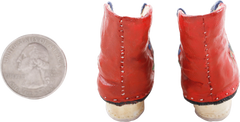PAIR OF MINIATURE CHINESE SHOES FOR FOOT BINDING - Fagan Arms