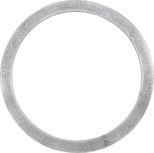 INDIAN (SIKH) WATERED STEEL THROWING RING CHAKRAM