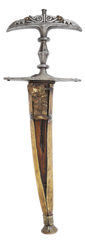 RARE INDOPERSIAN (HUNDU KUSH) DAGGER JAMDAR KATARI - Fagan Arms