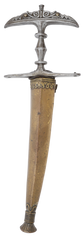 RARE INDOPERSIAN (HUNDU KUSH) DAGGER JAMDAR KATARI - Fagan Arms