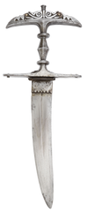 RARE INDOPERSIAN (HUNDU KUSH) DAGGER JAMDAR KATARI - Fagan Arms