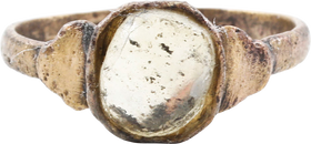 EUROPEAN FASHION RING, 13TH-16TH CENTURY AD, SIZE 7 3/4